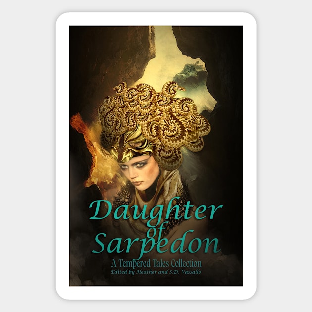 Daughter of Sarpedon Sticker by Brigids Gate Press